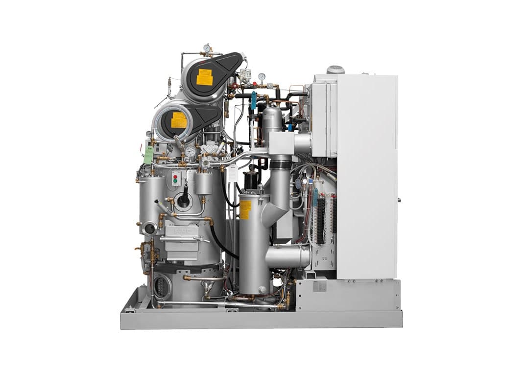 BÖWE iLine dry cleaning machine in SlimLine (narrow) configuration