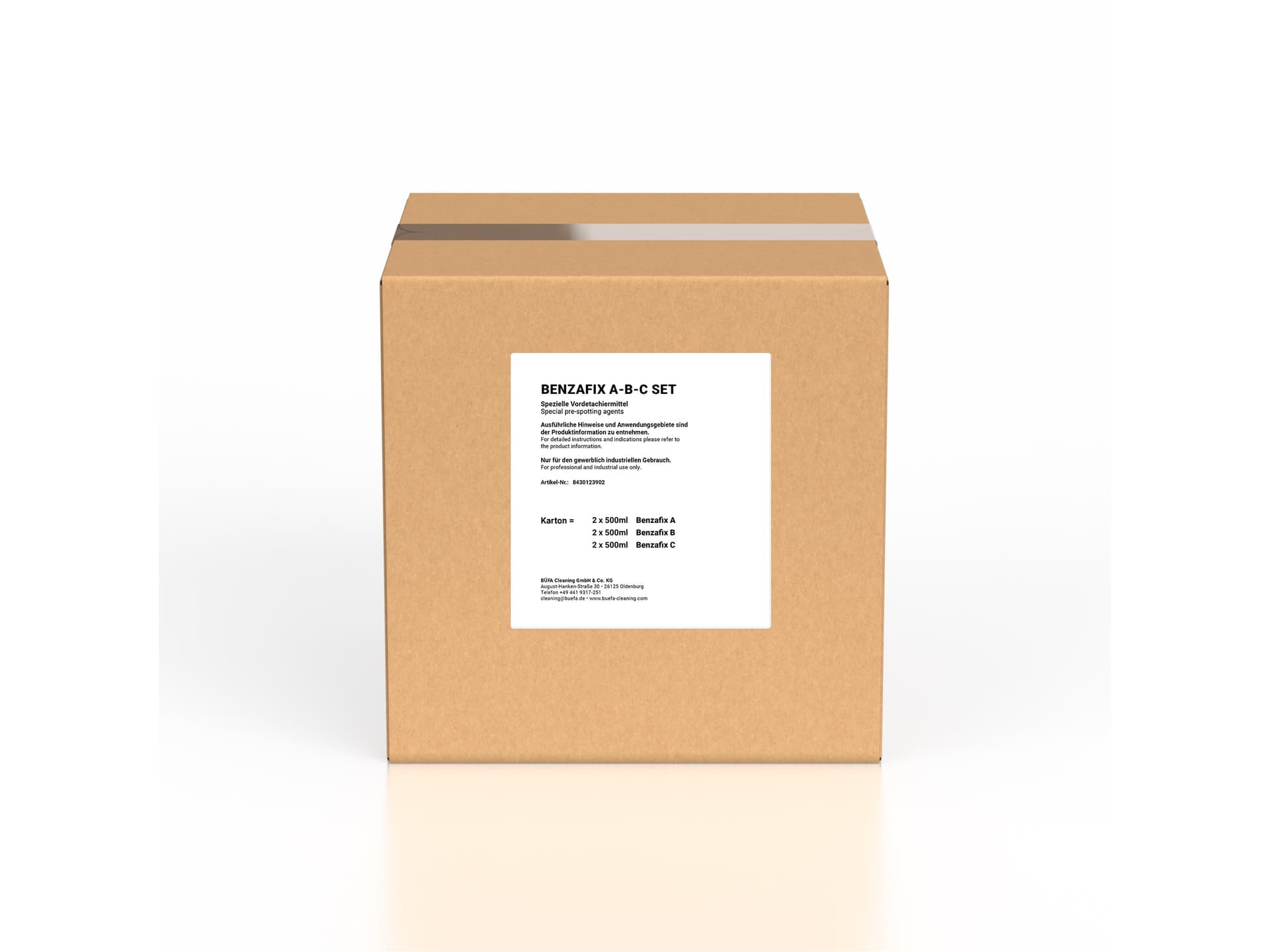 BÜFA Benzafix A-B-C spotting agent set