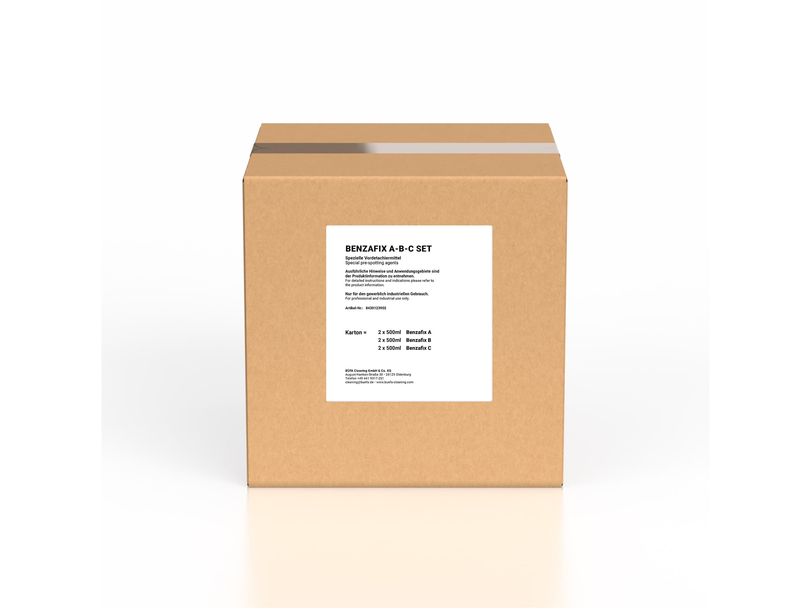 BÜFA Benzafix A-B-C spotting agent set