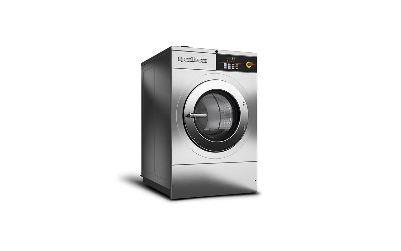 Speed Queen SC040 hardmount washer-extractor with Quantum Gold control