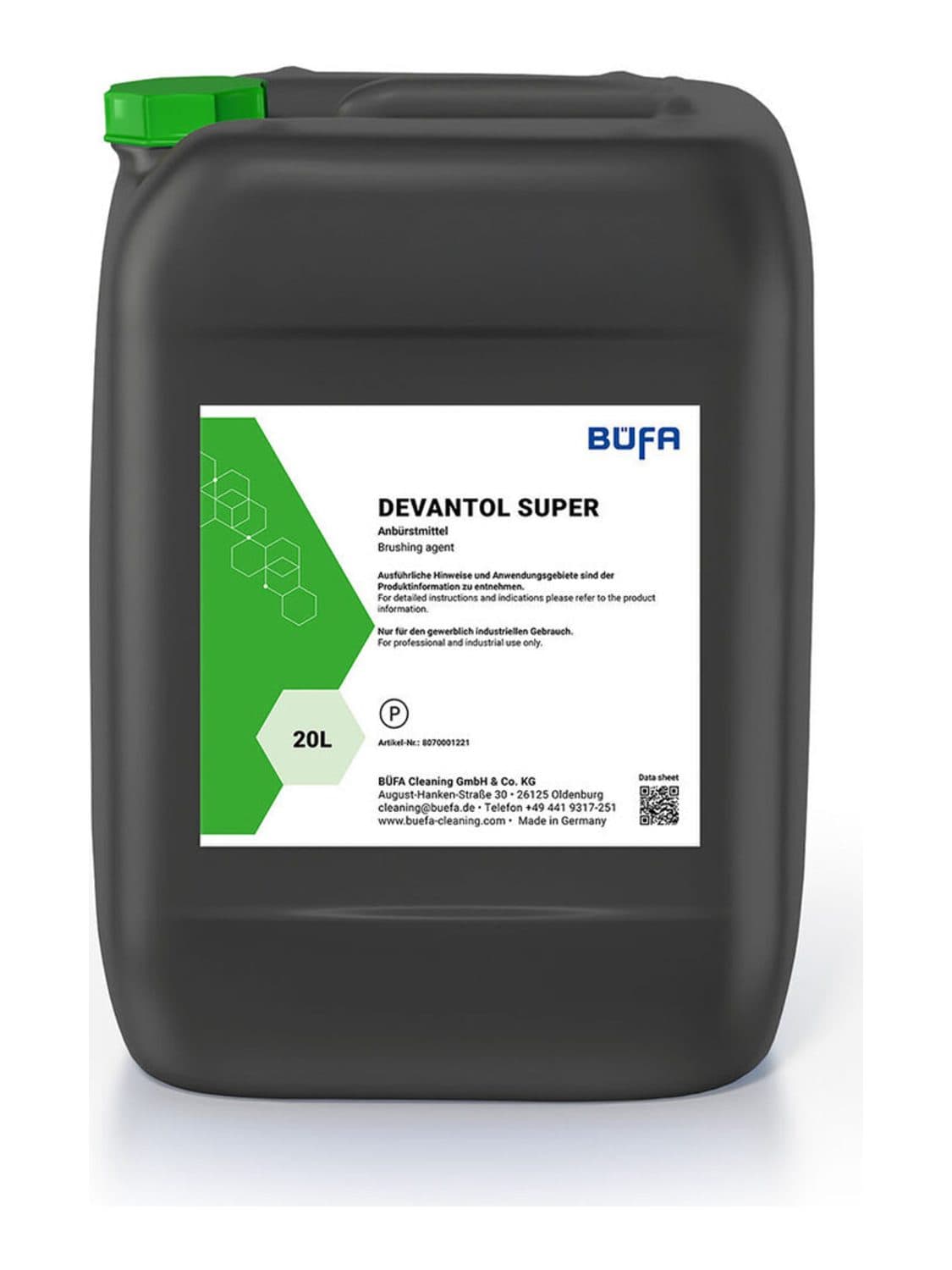 BÜFA Devantol Super dry cleaning detergent