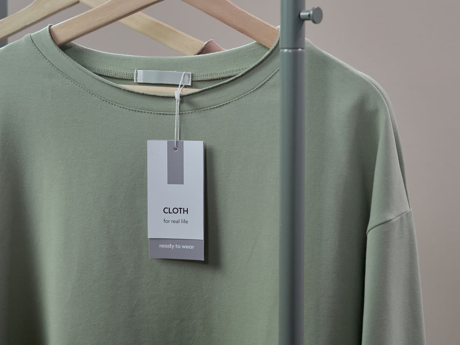 ClearType Regular Dry Cleaning Piece Tags for Garment Identification