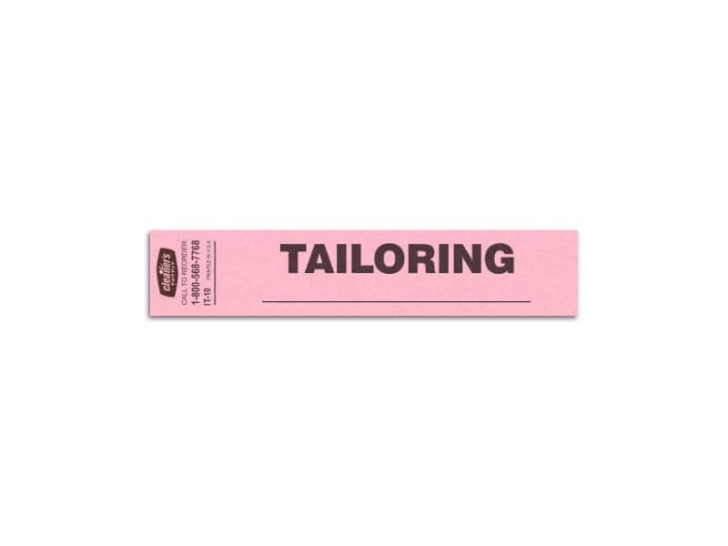 Garment instruction tags