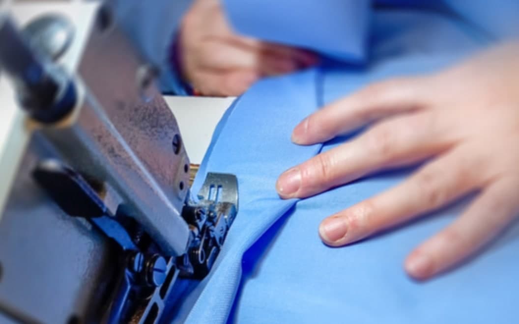 Unica press covers and padding production for industrial ironing
