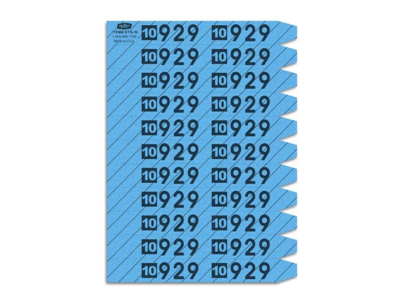Shirt piece tags