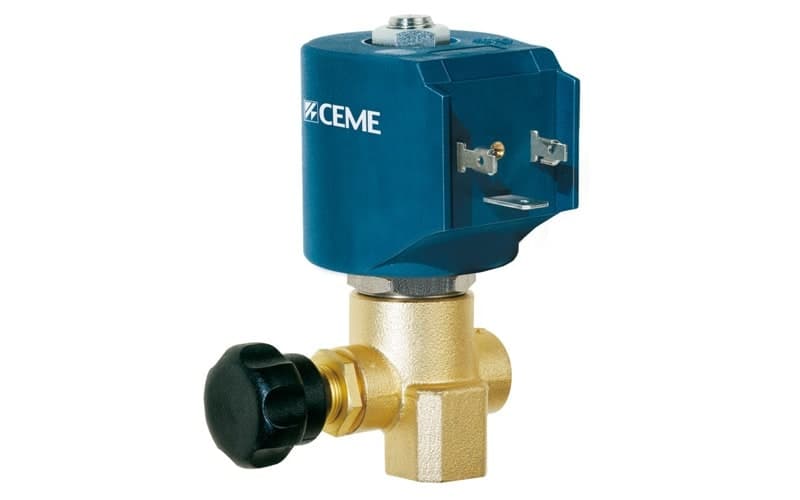 CEME 9934 series steam solenoid valve, 2/2-way normally closed