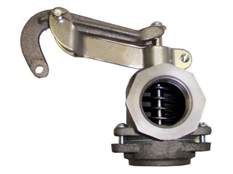 Press vacuum valves