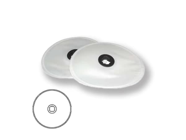UNICA 340x40mm Dual Purpose Filter Disc with Powder