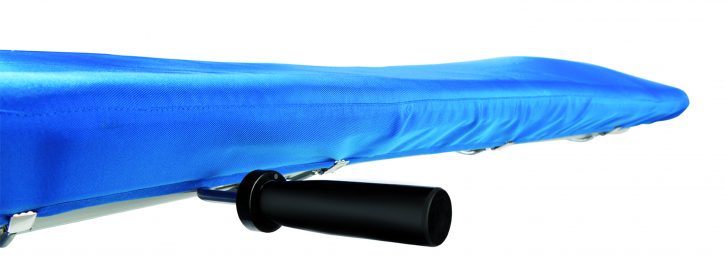 VEIT Varioset CR2 S+B - Integrated egg-shaped buck for ironing wider garment parts