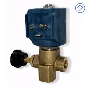 CEME 9934 Solenoid Valve with Regulator 2.8mm Orifice EPDM 1/4 Inch 24V — U2545
